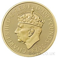 Coronation Britannia One Ounce Gold Coin (2023)