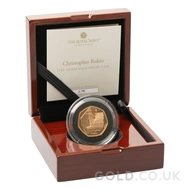 2020 Christopher Robin Fifty Pence Proof Gold Coin Boxed