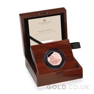 Kanga and Roo Fifty Pence Proof Gold Coin Boxed (2022)