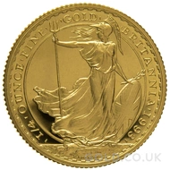 1993 1/4oz Gold Proof Britannia