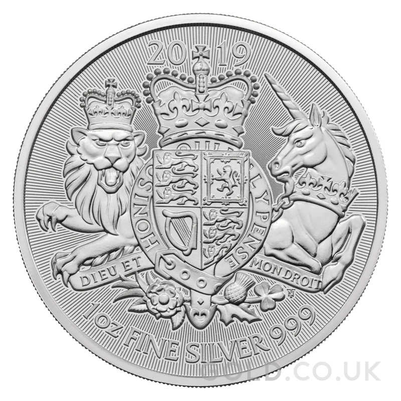 2019 Royal Arms Silver Coin 1oz