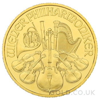 2020 1/4oz Austrian Gold Philharmonic Coin