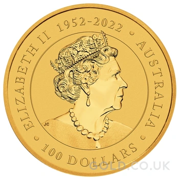 2023 1oz Australian Kangaroo Gold Nugget Coin
