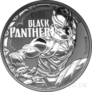 1oz Silver Black Panther (2018)