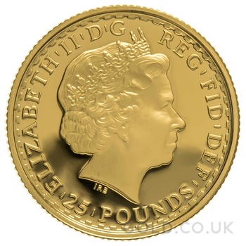 2008 Proof 1/4oz Gold Britannia Coin