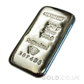 250g Silver Bar Best Value