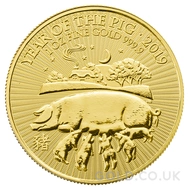 Gold Royal Mint Year of the Pig 1oz (2019)