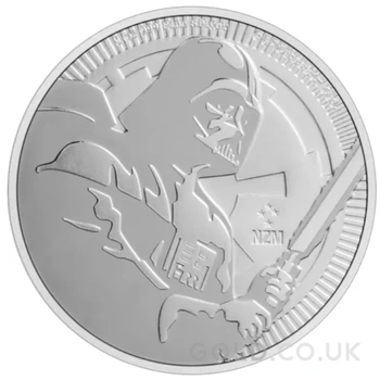 2020 1oz Star Wars Silver Coin Darth Vader