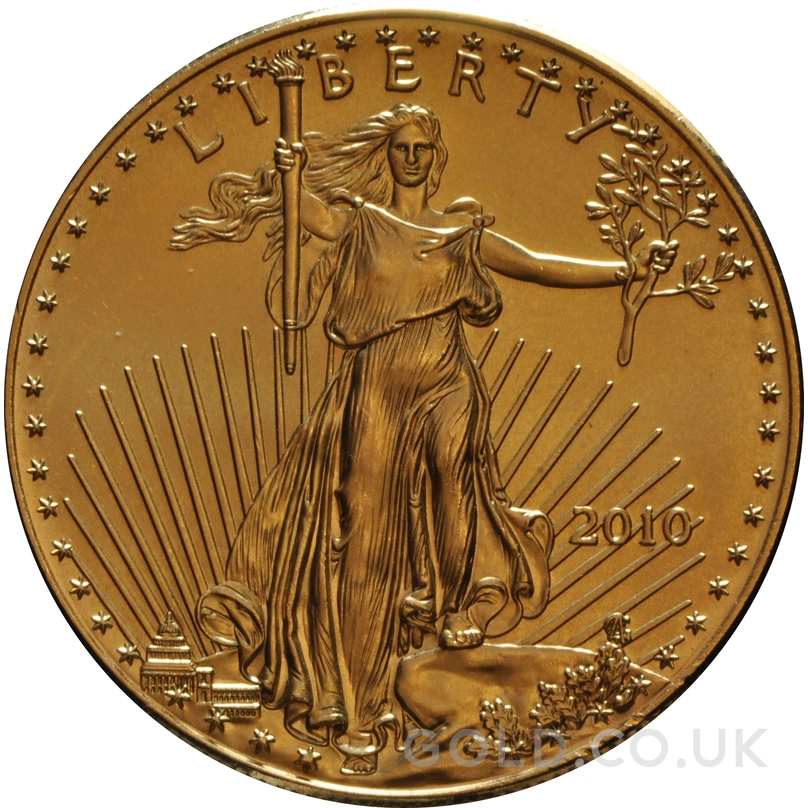 2010 American Eagle Gold Coin 1oz