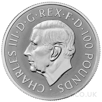 2024 Seymour Unicorn Platinum Coin Tudor Beasts 1oz