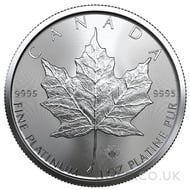 1oz Canadian Maple Platinum Coin (2022)