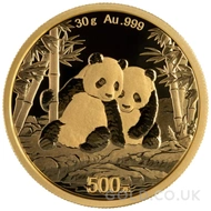 Panda Gold Coins