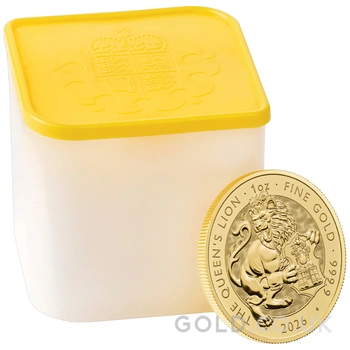 2026 Queen's Lion - Tudor Beasts 1oz Gold Coin