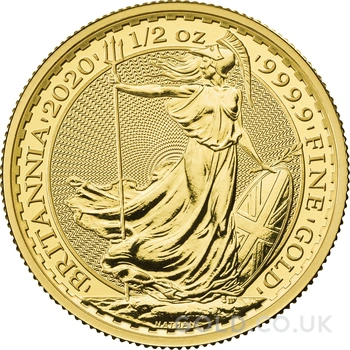 2020 1/2oz Gold Britannia Coin