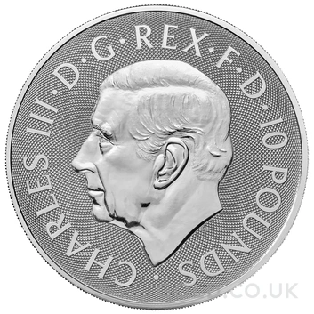 2024 Seymour Unicorn Silver Coin Tudor Beasts 10oz