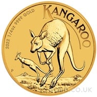 Gold Kangaroo Quarter Ounce (2022)