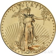 1994 1 oz Gold America Eagle
