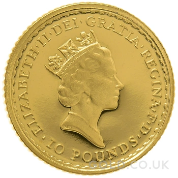 1992 Proof 1/10oz Gold Britannia Coin
