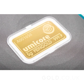 5g Gold Bar Umicore