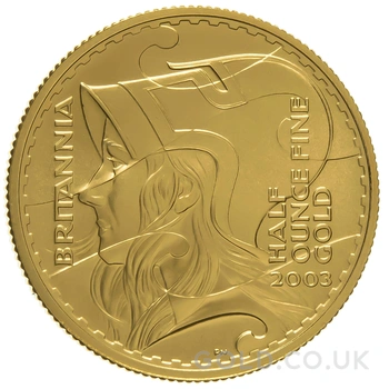 2003 Proof 1/2oz Gold Britannia Coin