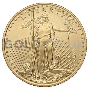 Half Ounce American Eagle Gold Coin (2019)