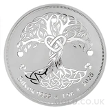 2025 1oz Trees of Life Silver Round