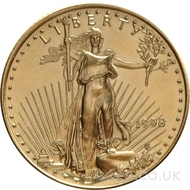 1998 1/4oz Gold American Eagle Coin