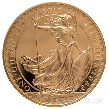 1989 Proof Gold Britannia Coin 1oz