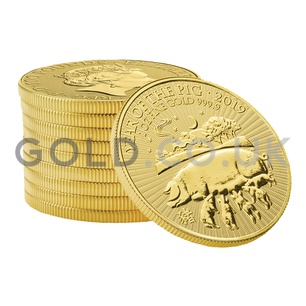 Gold Royal Mint Year of the Pig 1oz (2019)