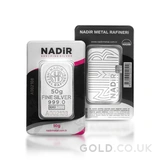 50g Nadir Silver Bar