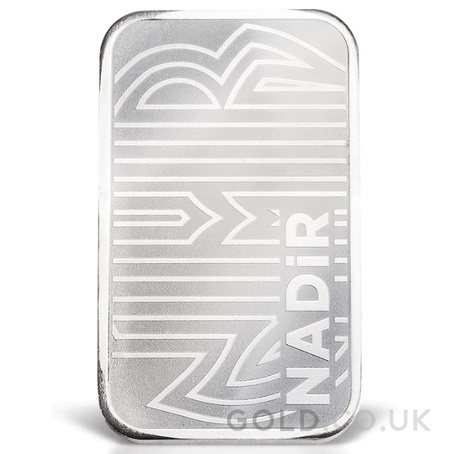 100g Silver Bar Nadir