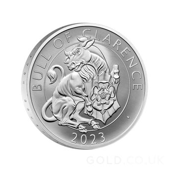 2023 Bull of Clarence Silver Coin Tudor Beasts Proof Two Coin Set Boxed