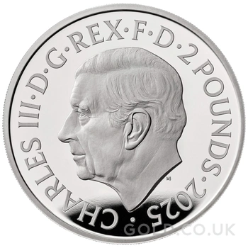 2025 Royal Mint 1oz Year of the Snake Proof Silver Coin Boxed