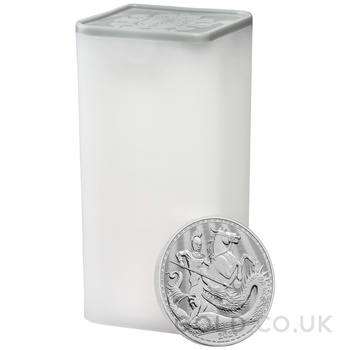 2024 St George & the Dragon 1oz Silver Coin
