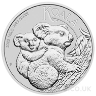 2023 1kg Silver Koala Coin