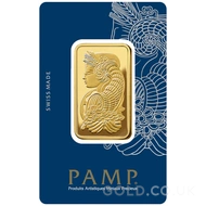 1oz PAMP Lady Fortuna Gold Bar