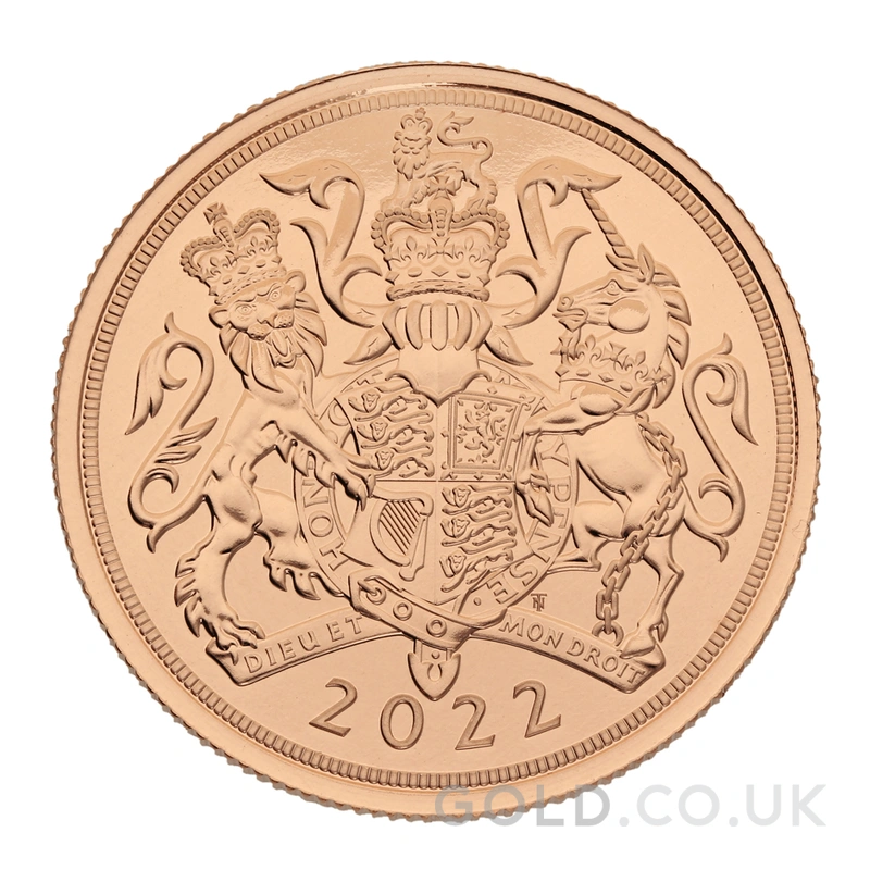 2022 £2 Coin Gold Double Sovereign