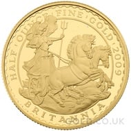 2009 Half Ounce Proof Britannia