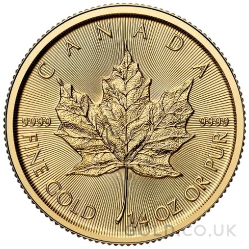 2025 1/4oz Canadian Maple Leaf Gold Coin