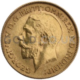 1918 George V Gold Half Sovereign (Perth Mint)