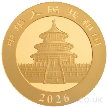 2026 8g Chinese Panda Gold Coin