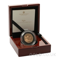 2020 Piglet Fifty Pence Proof Gold Coin Boxed
