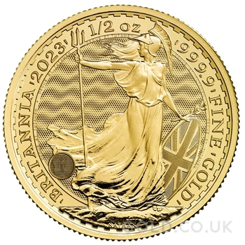 2023 1/2oz Gold Britannia Coin King Charles III