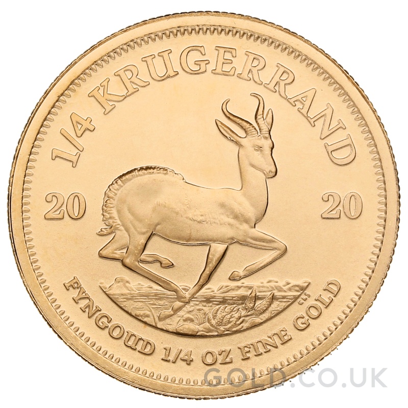 2020 1/4oz Krugerrand Gold Coin