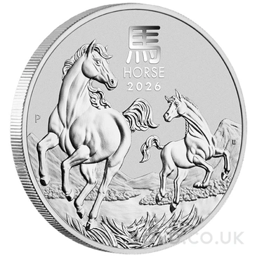 2026 5oz Perth Mint Lunar Year of the Horse Silver Coin