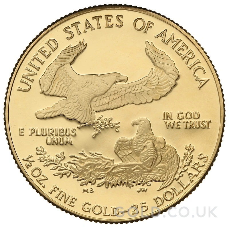 1/2oz American Eagle Gold Coin Best Value