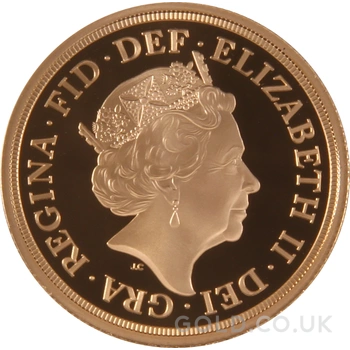 2018 Proof £2 Coin Gold Double Sovereign