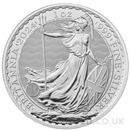 Britannia One Ounce Silver Coin (2024)