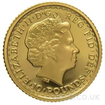1999 Proof 1/10oz Gold Britannia Coin