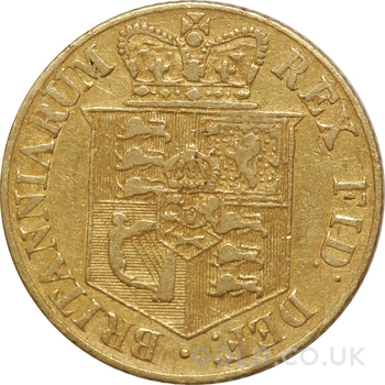 1817 Gold Half Sovereign George III